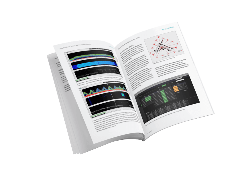 Tektronix Detecting Drones Using a Real-Time Spectrum Analyzer Mockup