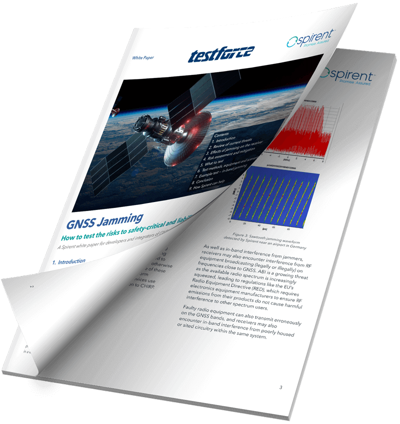 GNSS Jamming: How to test the risks to safety-critical and liability-critical systems mockup