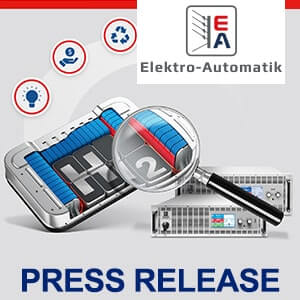 Press Release: EA Elektro-Automatik Offers Bidirectional DC Power Supplies and  Regenerative DC Loads for Testing Fuel Cells