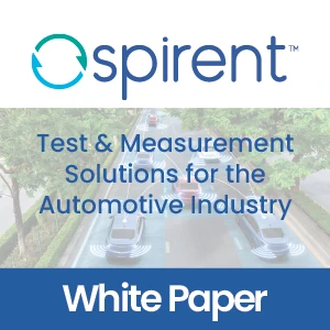 Test and Measurement Solutions for the Automotive Industry
